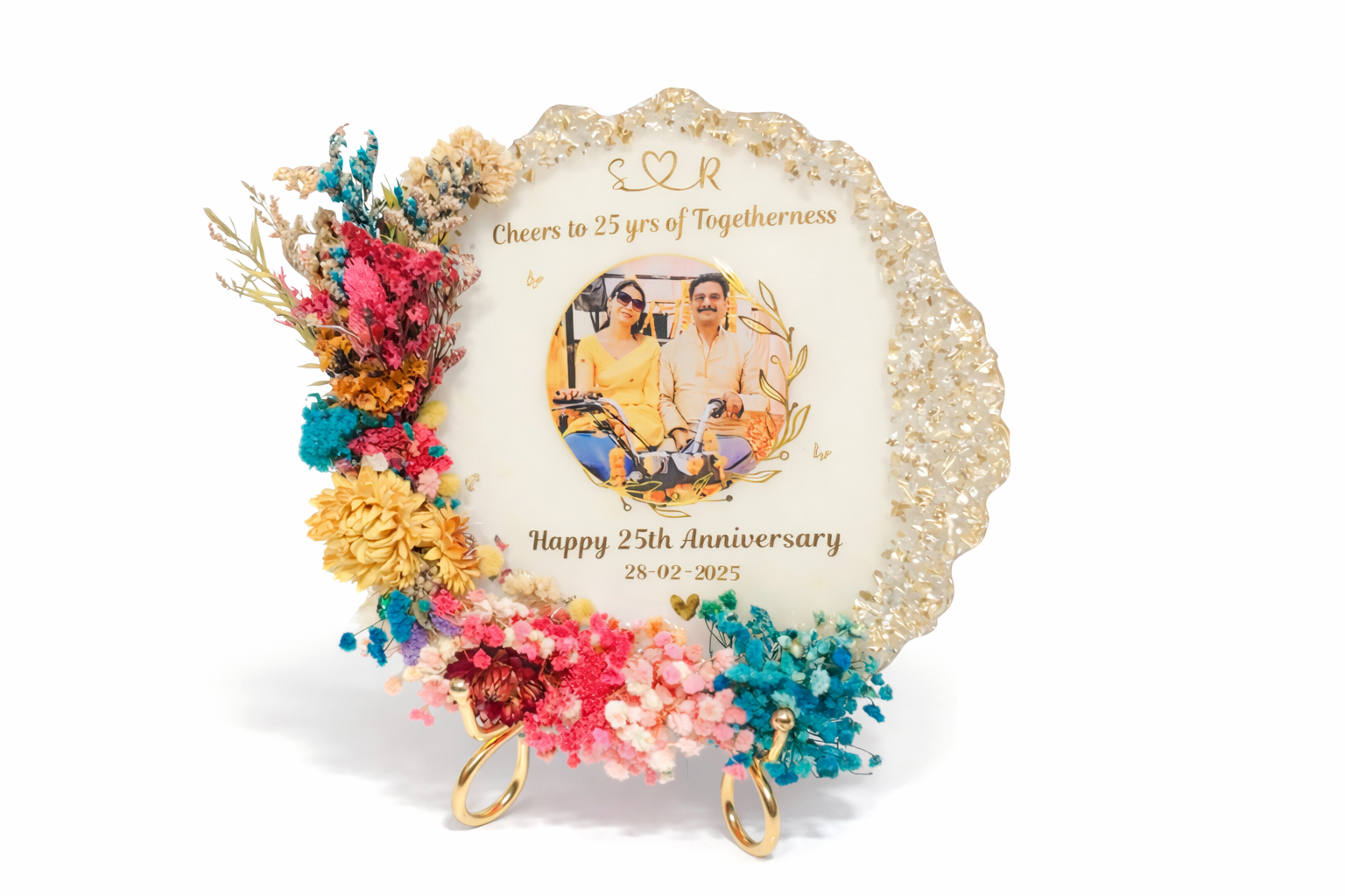 Floral Resin Photo Casts