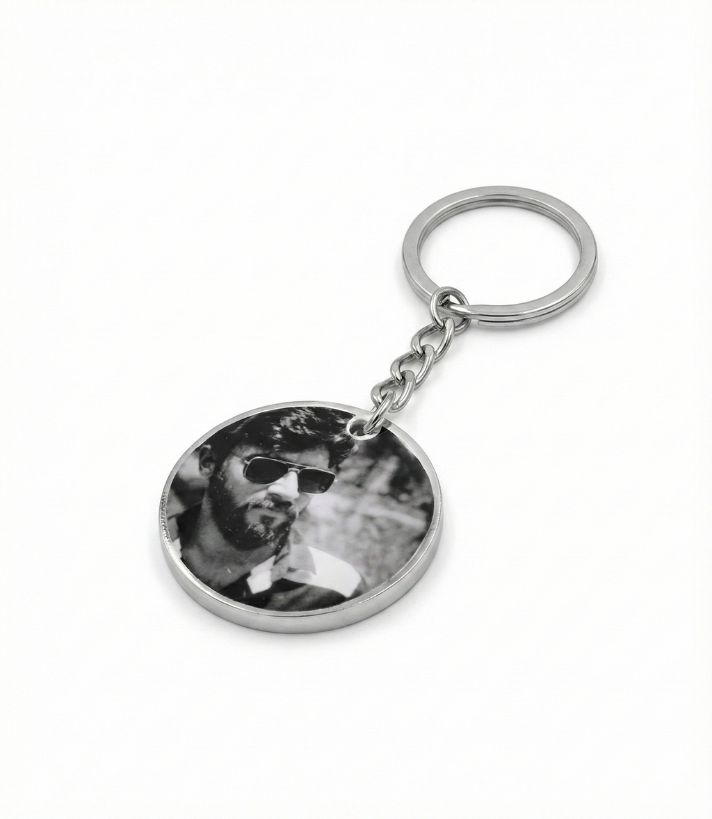 Personalized Resin Photo Keychain