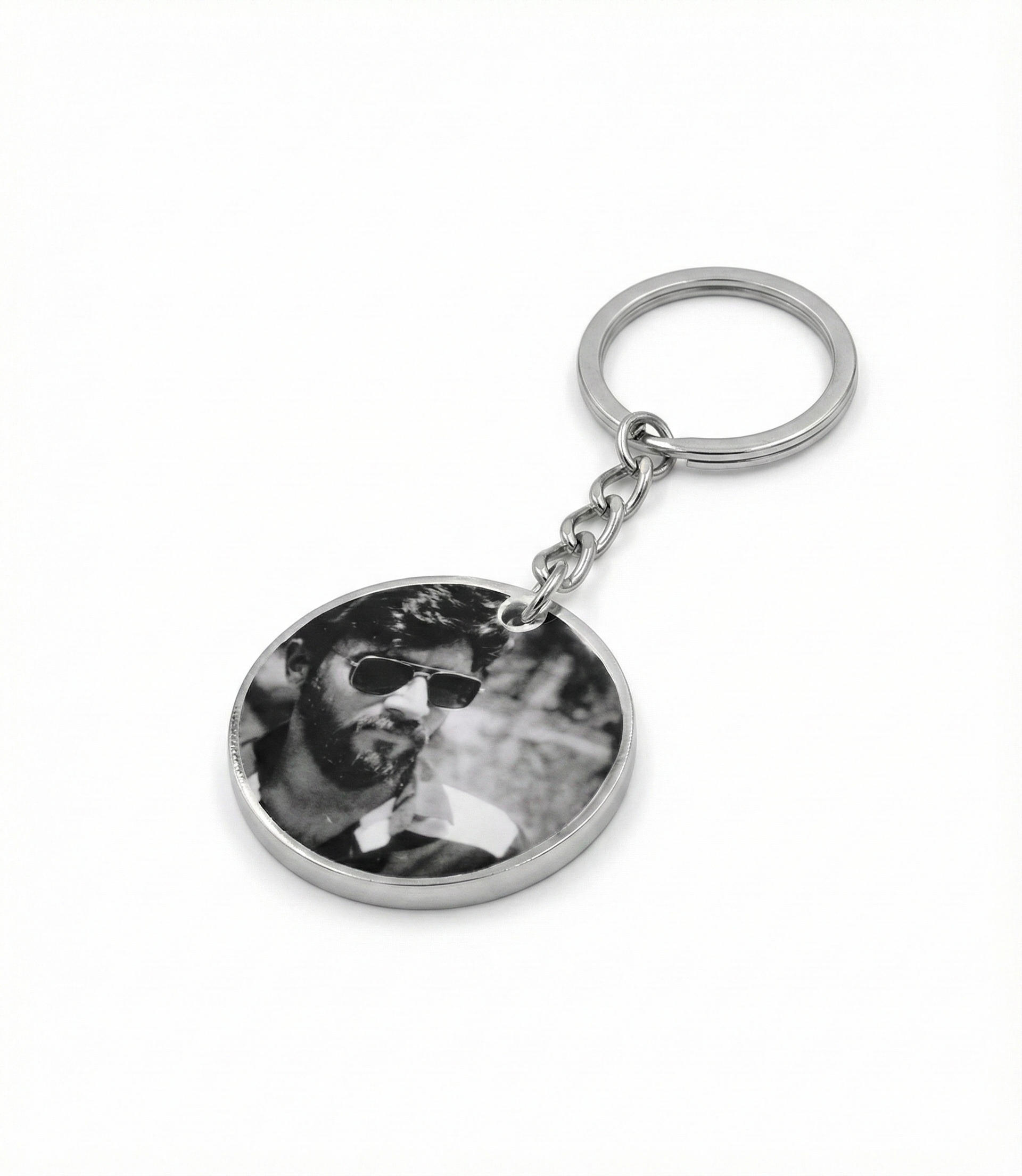 Personalized Resin Photo Keychain