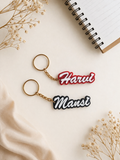 Personalized Name Keychain | Custom Acrylic Name Keyring