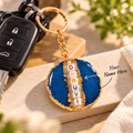 Resin Bid Keychain