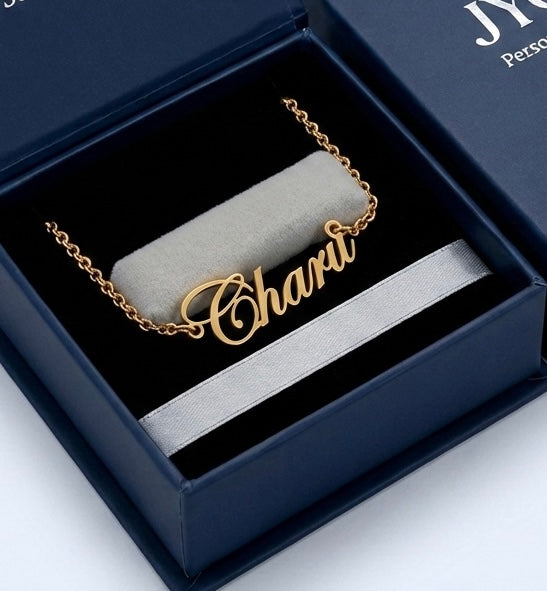Personalized Gold Name Necklace | Jyovin
