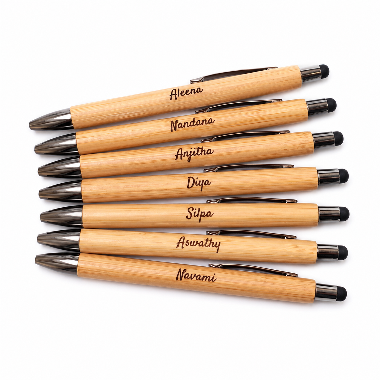 Personalised Bamboo Wooden Pen