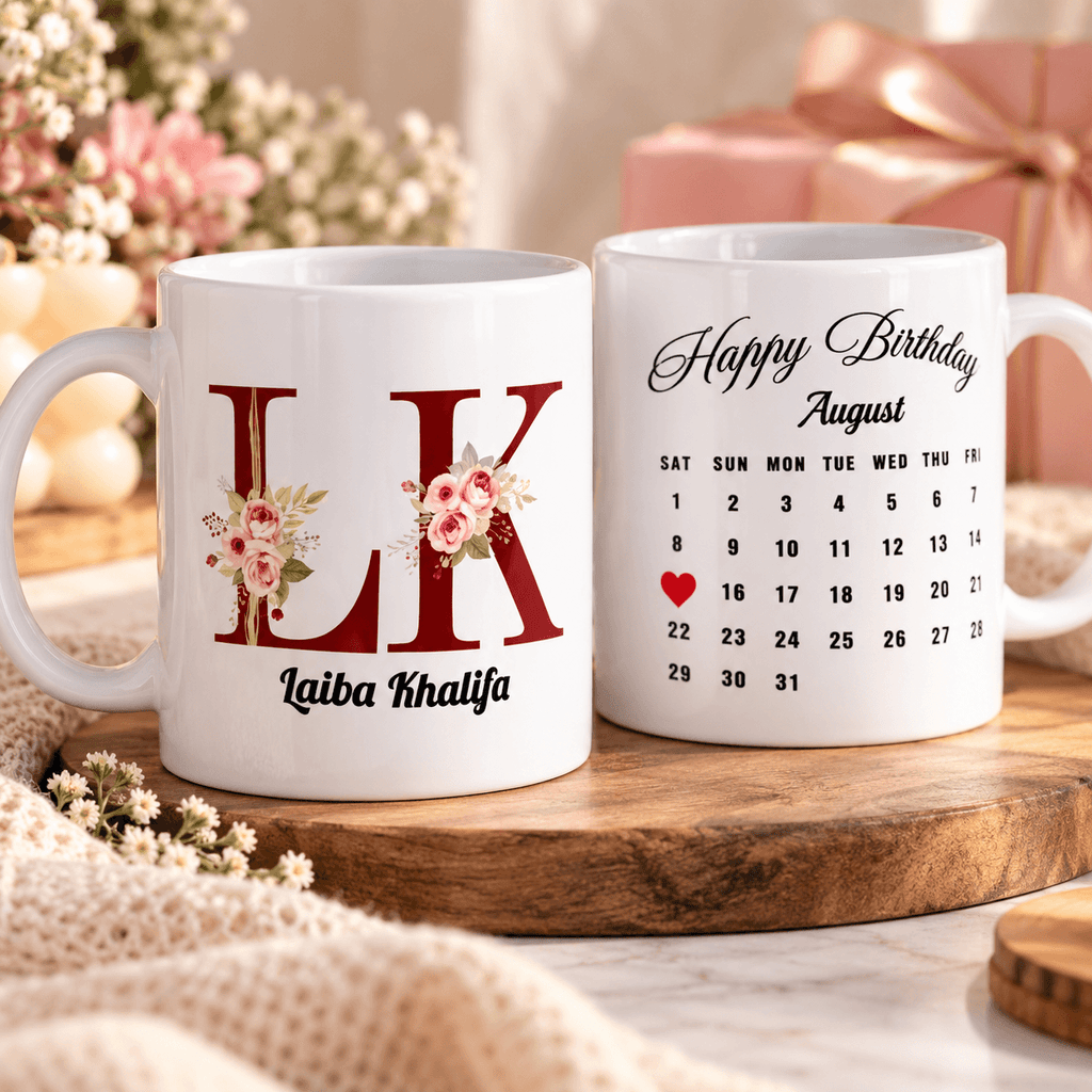 Personalized Name & Special Date Mug