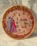 Personalized Wedding Resin Clock with Photo & Names | Custom Couple Gift | Anniversary Keepsake