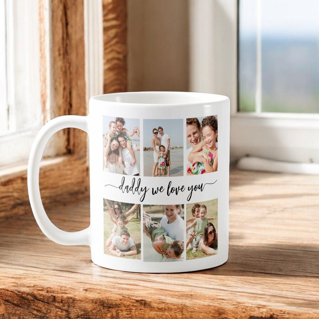 Personalized Photo Collage Mug | Custom Memory Mug
