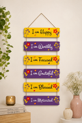 Motivational Wooden Wall Hanging | Positive Affirmation Home Decor
