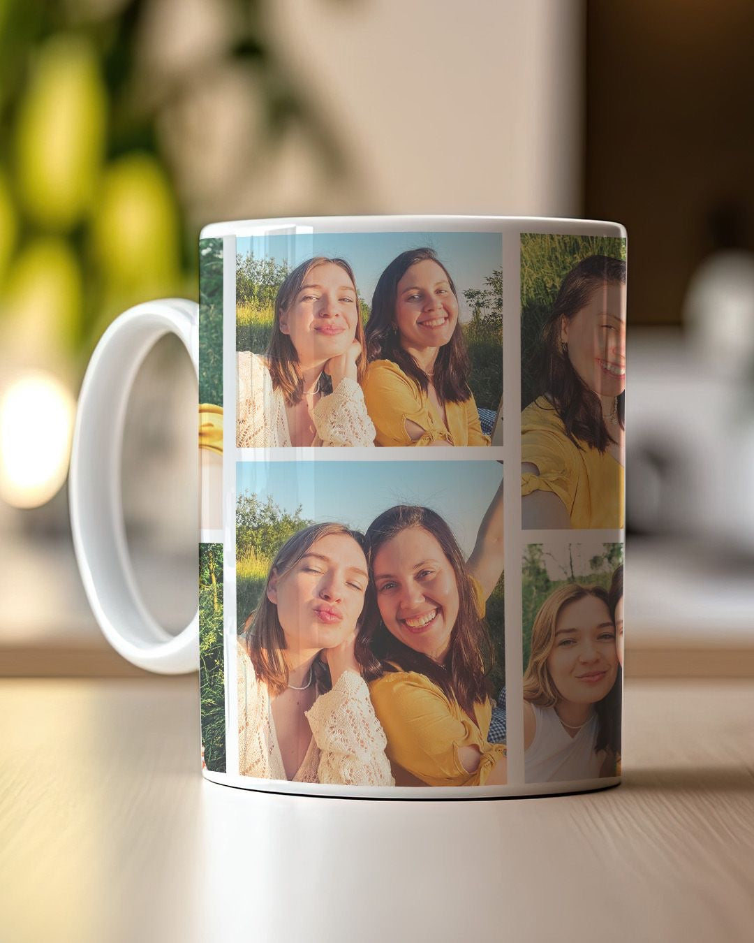 Personalized Photo Collage Mug | Custom Memory Mug