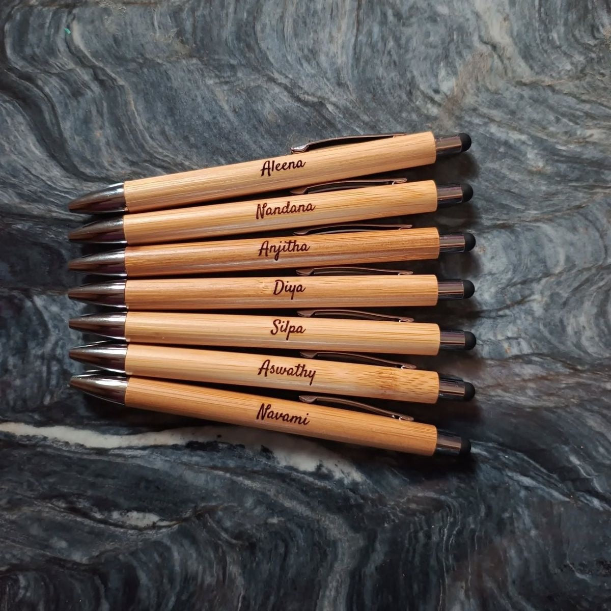 Personalised Bamboo Wooden Pen