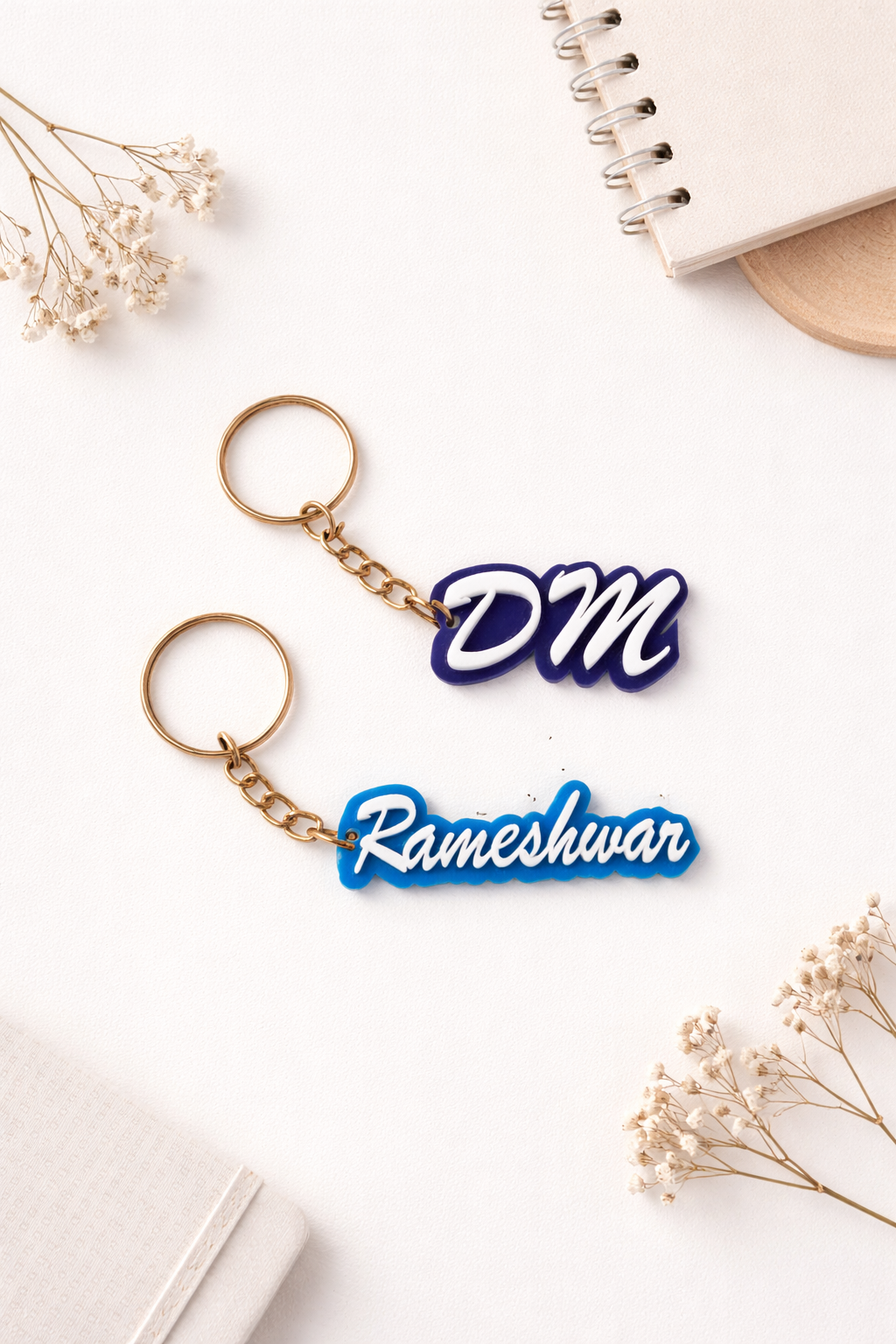 Personalized Name Keychain | Custom Acrylic Name Keyring