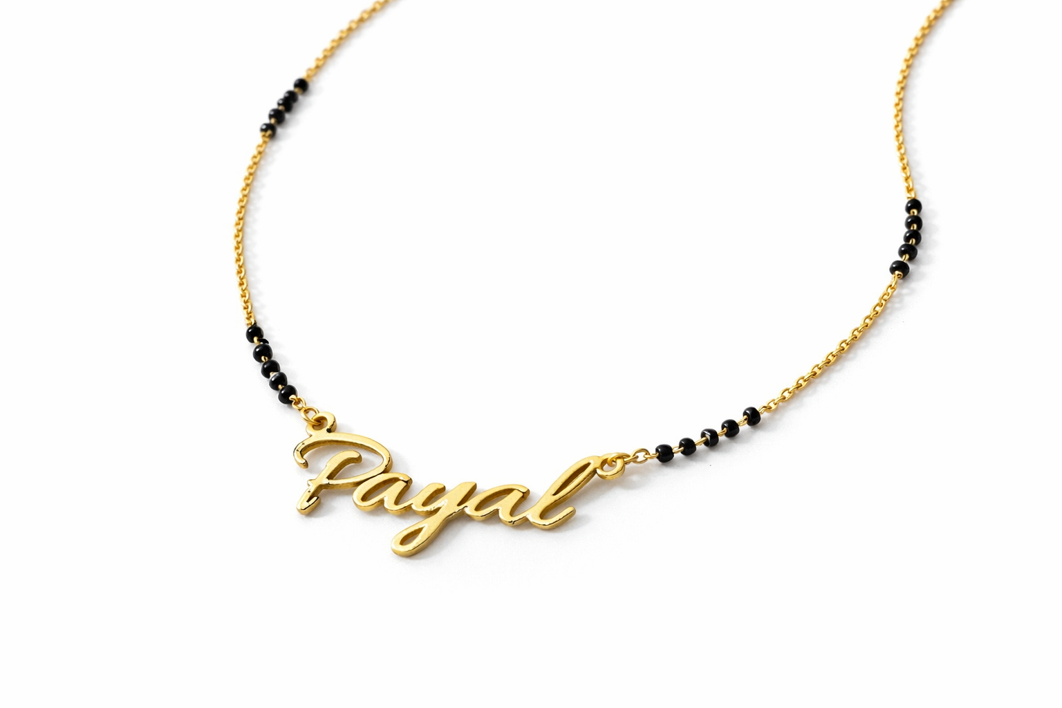 Customized Couple Name Mangalsutra Necklace