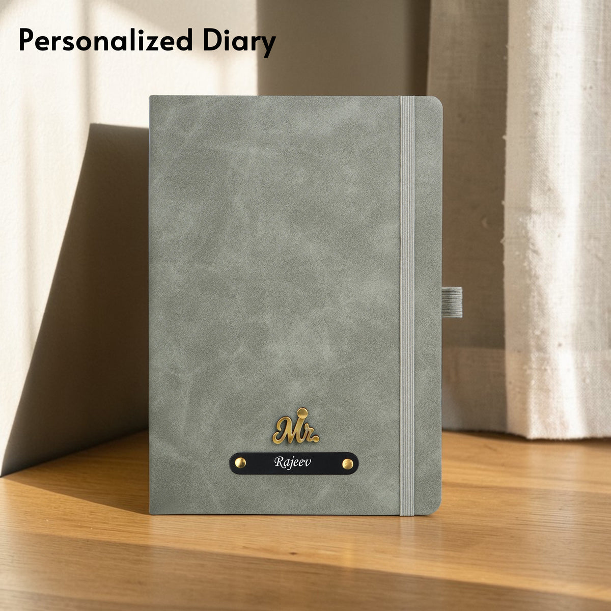 Personalized Diary with Name & Charm