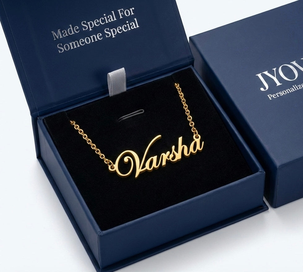 Personalized Gold Name Necklace | Jyovin