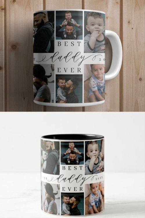 Personalized Photo Collage Mug | Custom Memory Mug