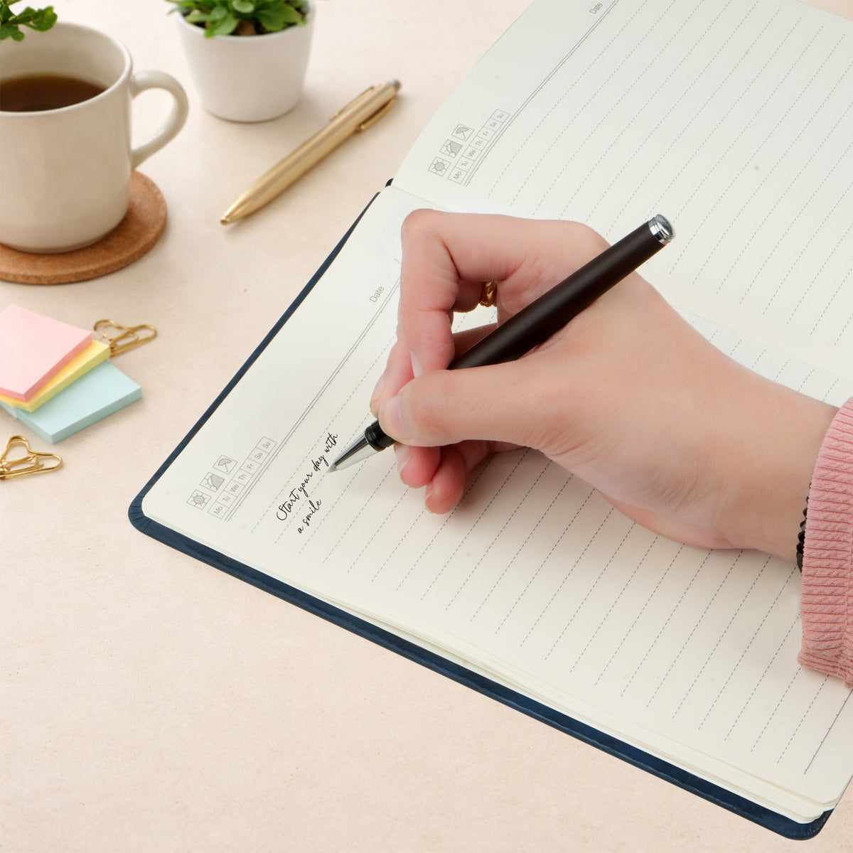 Personalized Diary with Name & Charm