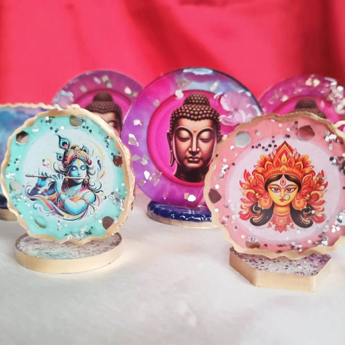 Custom Resin Photo Stand – Personalized Handmade Decor