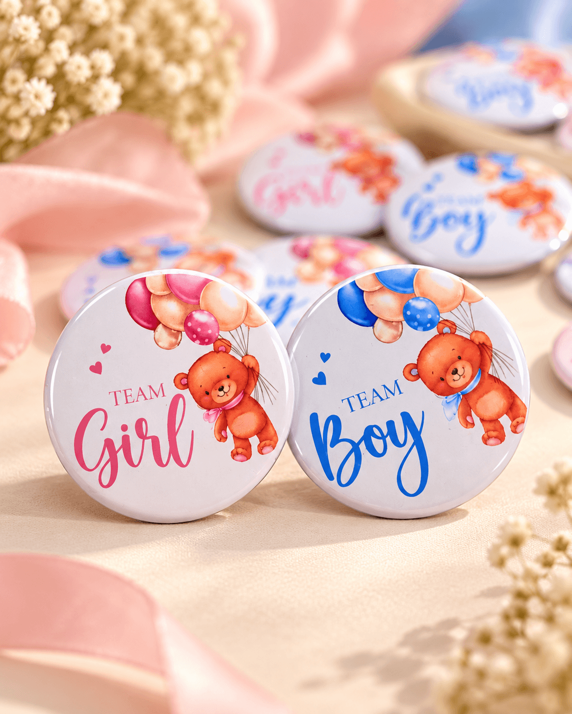 Customized Round Badges with Photo, Logo & Text | Jyovin