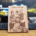 Customized Wooden Photo Frame with Name & Message