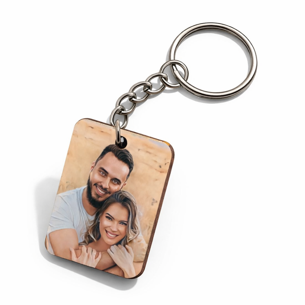 Customized Photo Keychain – Personalised Memory Keychain