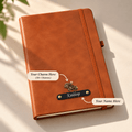 Personalized Diary with Name & Charm
