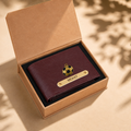 Personalized Wallet for Men | Custom Name & Symbol