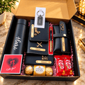 Premium Personalized Men’s Gift Box – Wallet, Keychain, Pen & Chocolates