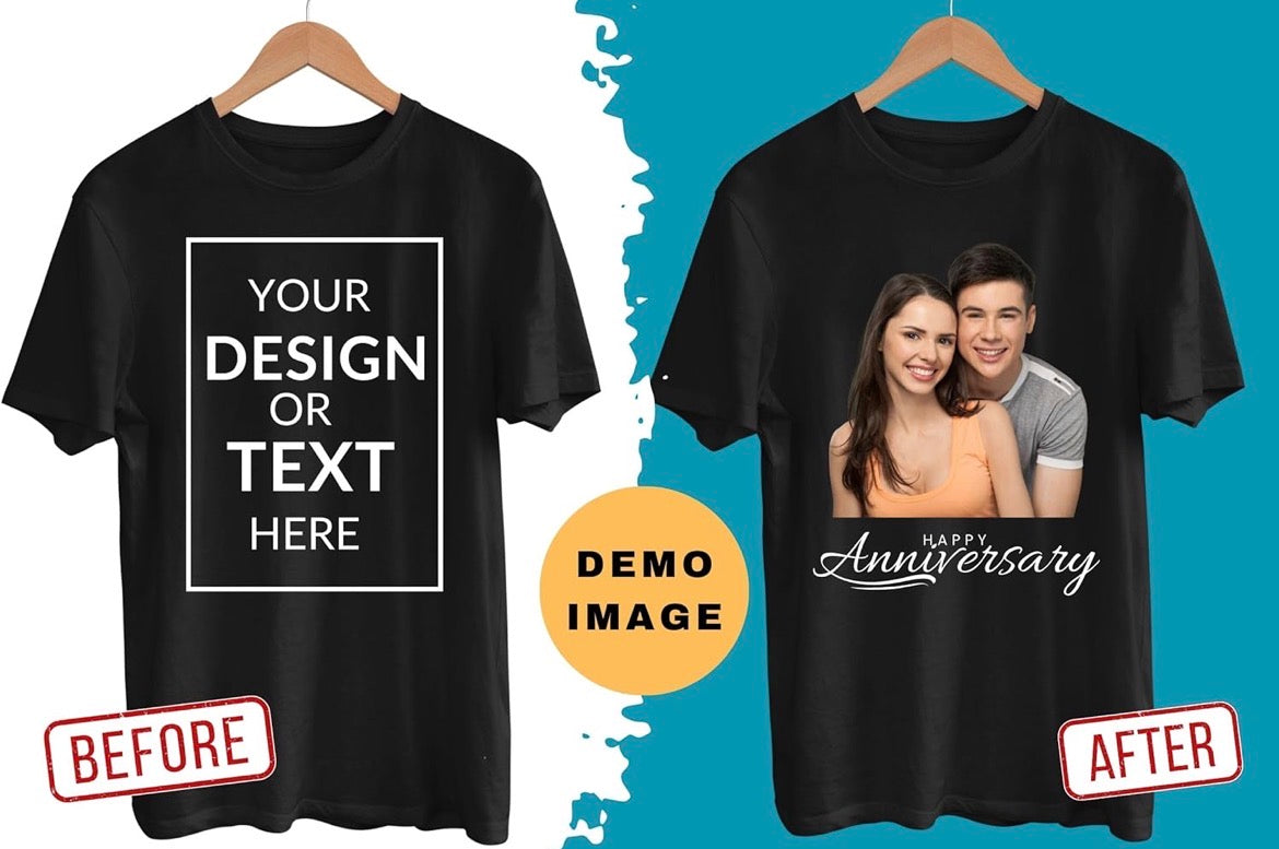 Customized T-Shirt – Your Design / Text