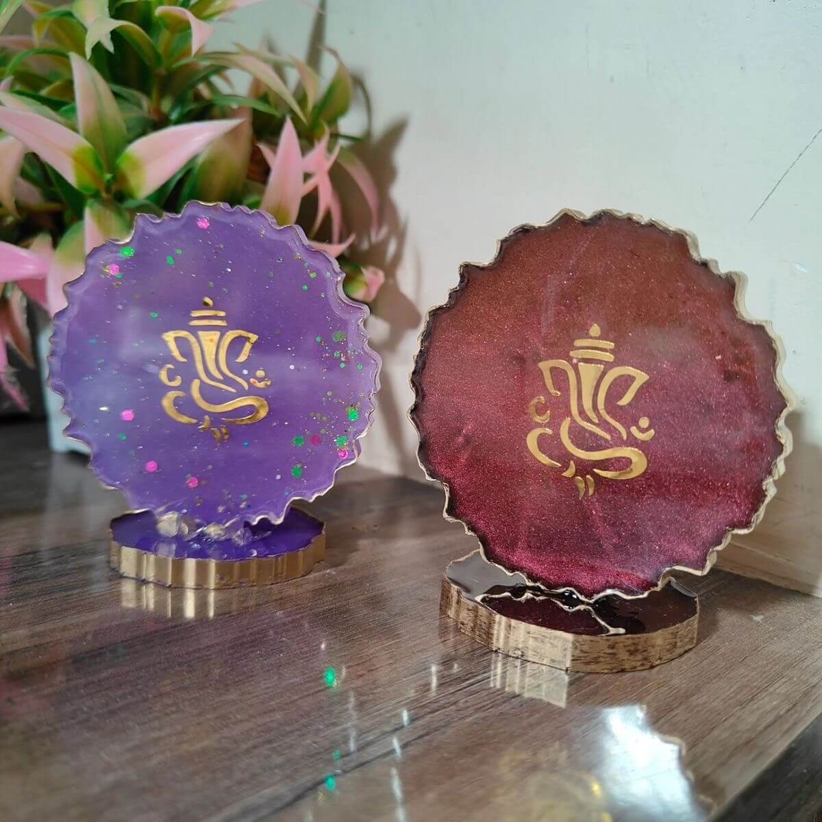 Custom Resin Photo Stand – Personalized Handmade Decor