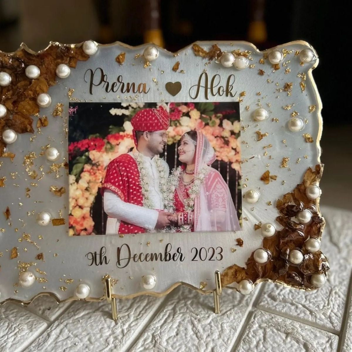 Personalized Resin Memory Frame
