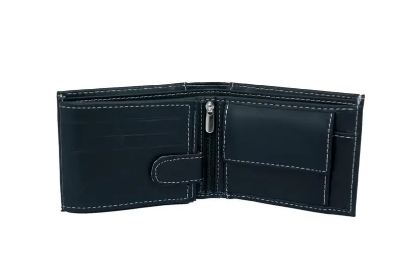 Personalized Leather Wallet with Name & Symbol