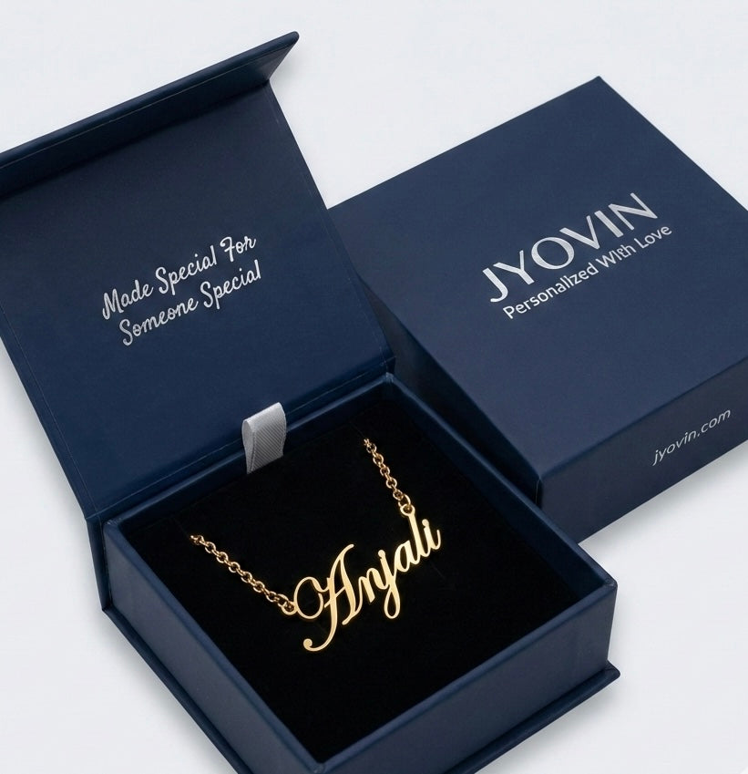 Personalized Gold Name Necklace | Jyovin