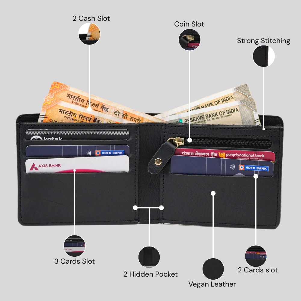 Personalized Leather Gift Combo for Men – Wallet, Eyewear, Passport & Keychain