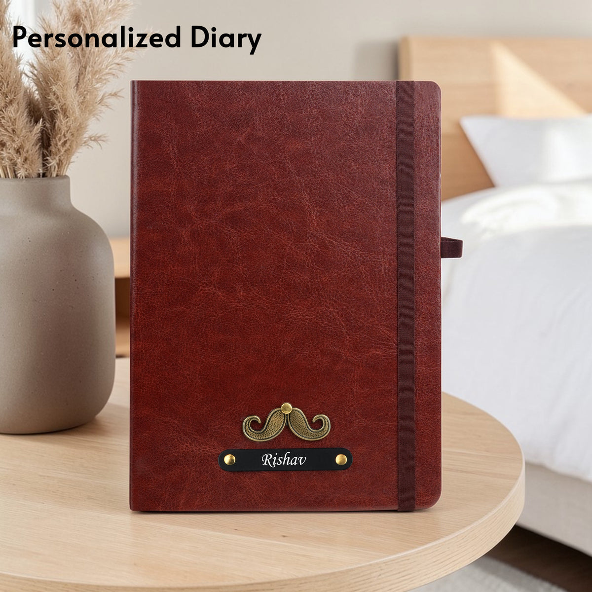 Personalized Diary with Name & Charm