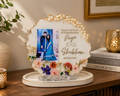 Personalized Couple Photo Resin Frame with Name & Date