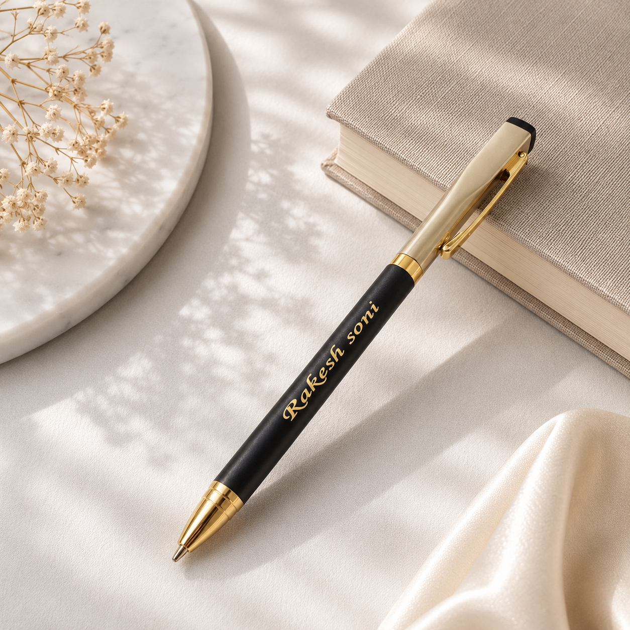 Personalized Premium Metal Pen with Name Engraving – Elegant Gift