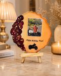 Customized Mini Resin Photo Frame with Photo & Name