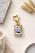 Resin Photo Keychain – Custom Photo Keyring Gift