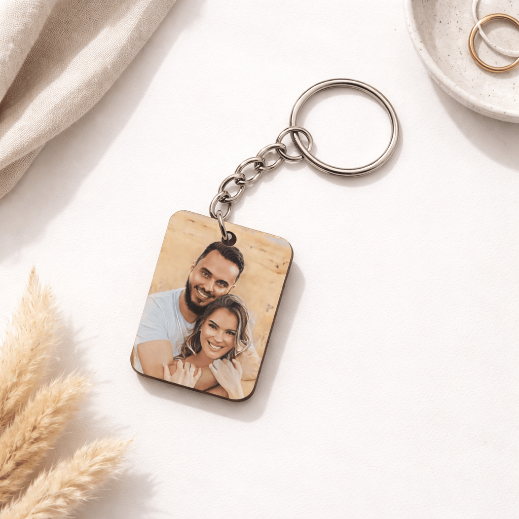 Customized Photo Keychain – Personalised Memory Keychain