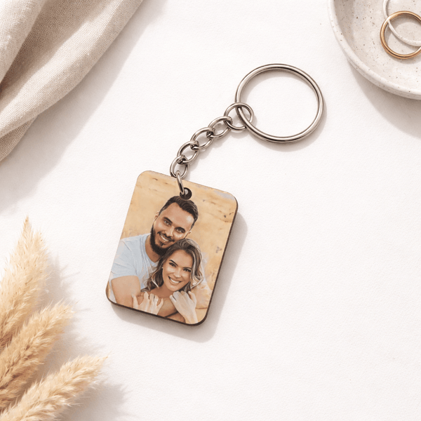 Customized Photo Keychain – Personalised Memory Keychain