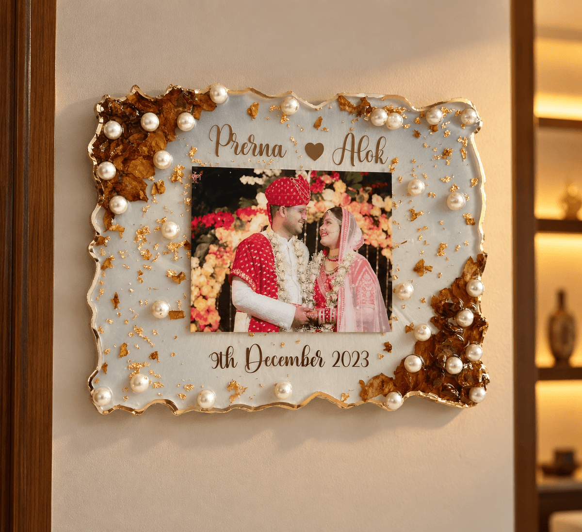 Personalized Resin Memory Frame