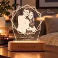 Personalized LED Photo Lamp – Custom Photo & Name Light | Jyovin