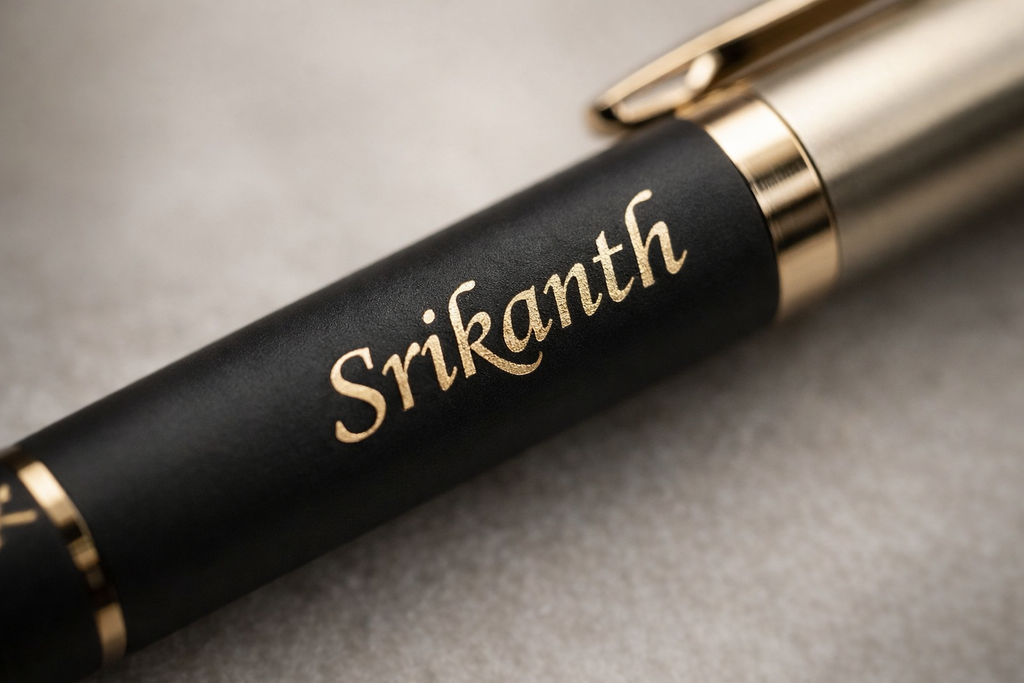 Personalized Premium Metal Pen with Name Engraving – Elegant Gift