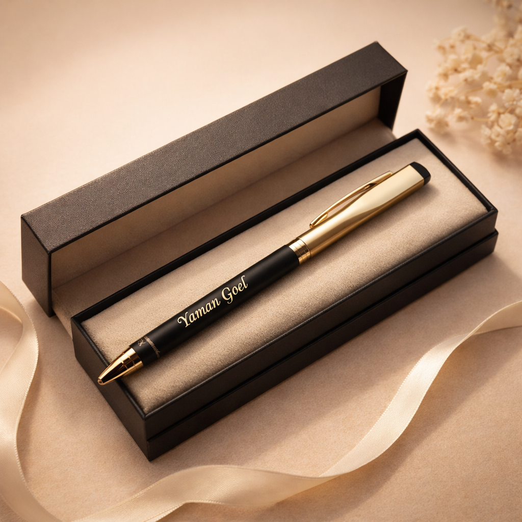 Personalized Premium Metal Pen with Name Engraving – Elegant Gift
