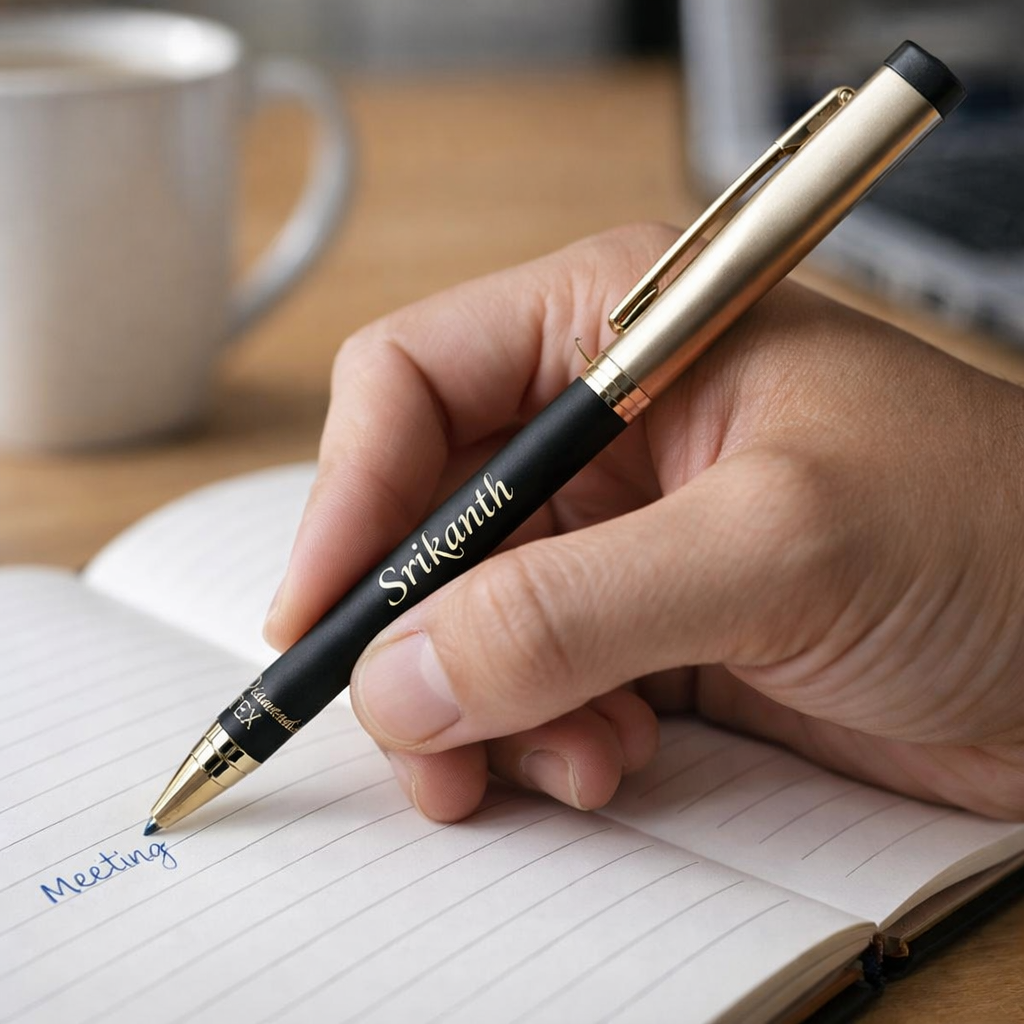 Personalized Premium Metal Pen with Name Engraving – Elegant Gift