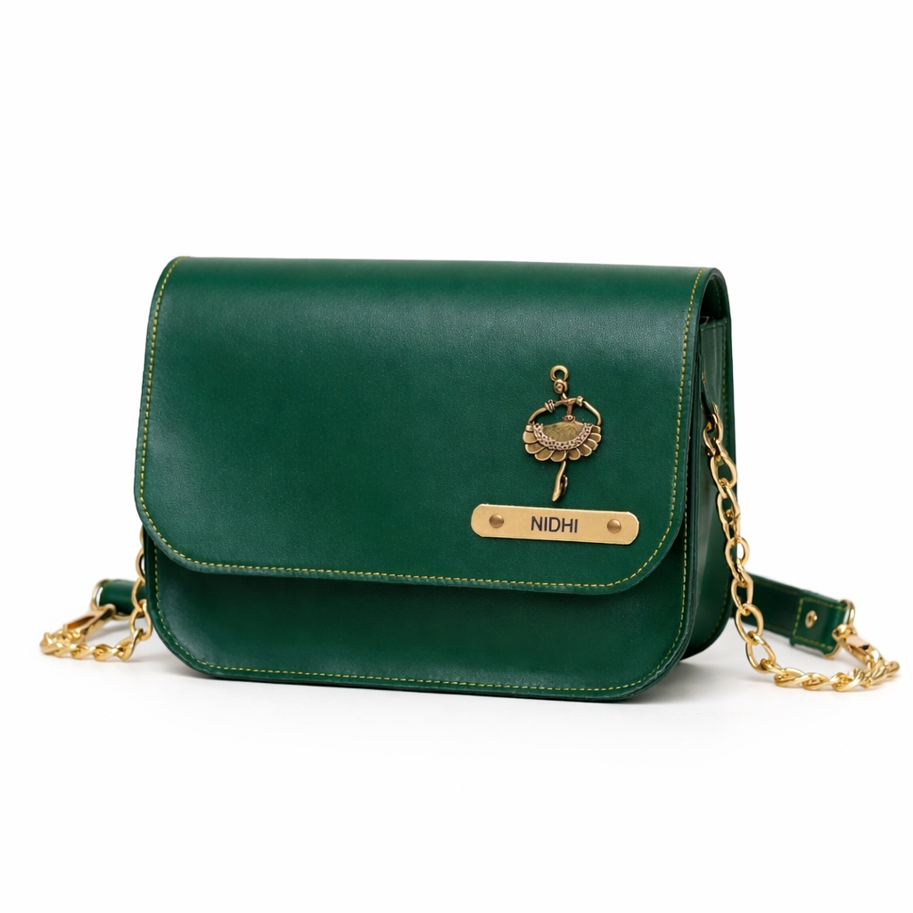 Personalized Sling Bag – Custom Name & Charm