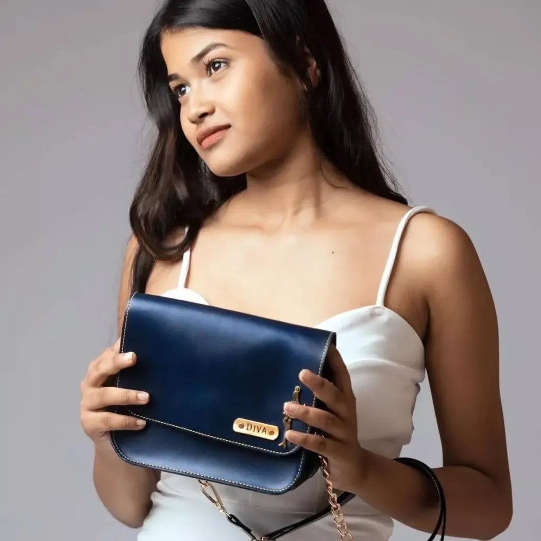 Personalized Sling Bag – Custom Name & Charm