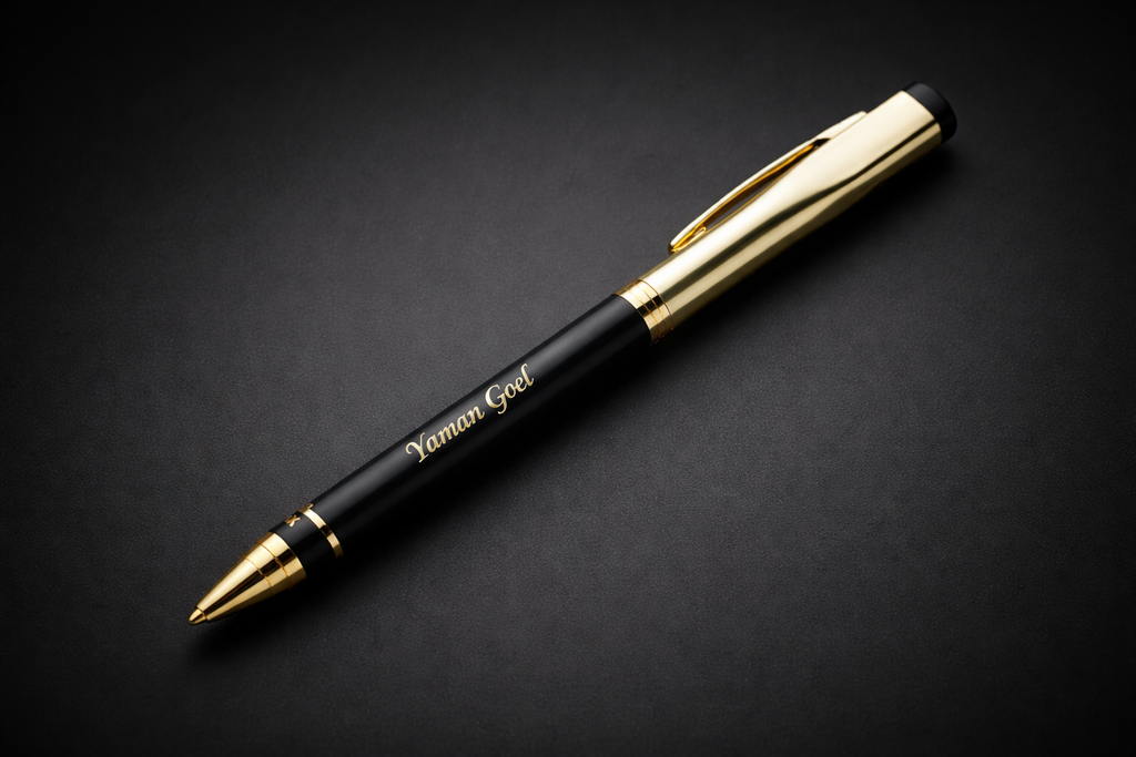 Personalized Premium Metal Pen with Name Engraving – Elegant Gift