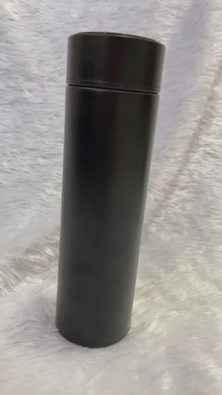 Personalized Name Temperature Bottle – Matte Stainless Steel | Custom Gift